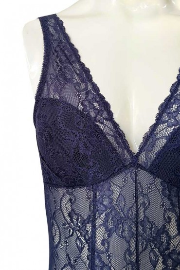 Body Charlene Encaje Azul