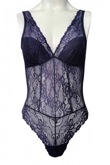 Body Charlene Encaje Azul