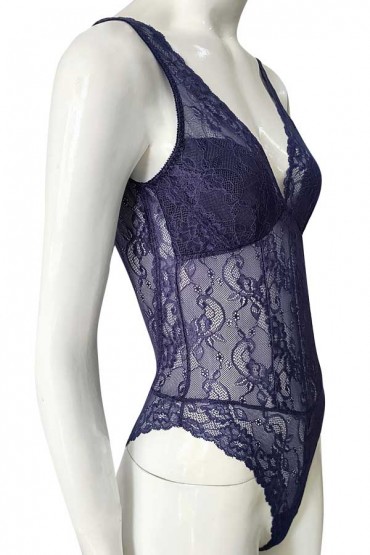 Body Charlene Encaje Azul