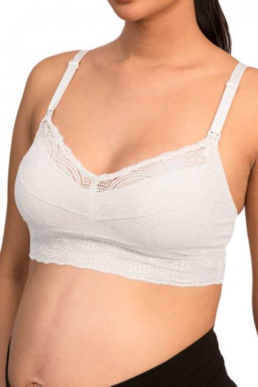 Bralette de Lactancia Fancy Ivory