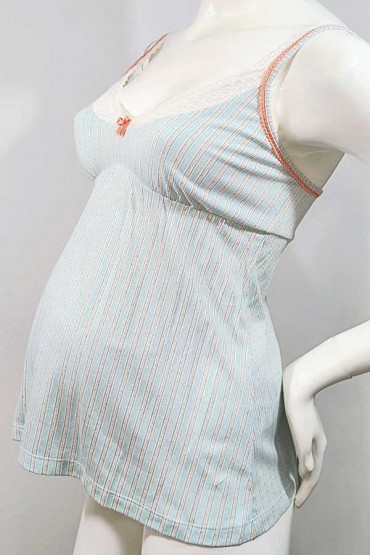 Top Embarazo Algodón Pima Clarissa print