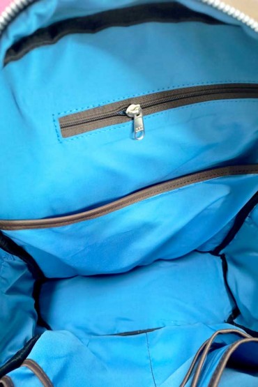 Mochila Pañalera Marrón de Cuerina B&B by Baba Bebe