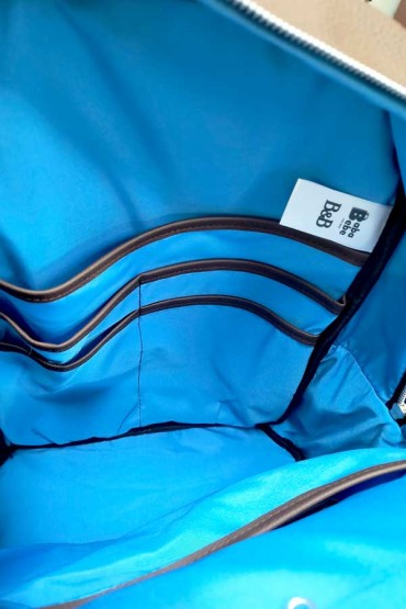 Mochila Pañalera Marrón de Cuerina B&B by Baba Bebe