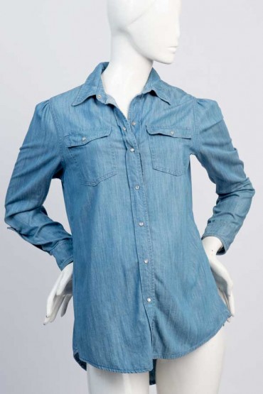 Blusa de Maternidad y Lactancia Zamir Denim