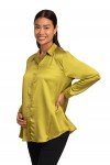 Blusa de Maternidad y Lactancia Evelyn Verde Pistacho