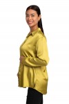 Blusa de Maternidad y Lactancia Evelyn Verde Pistacho