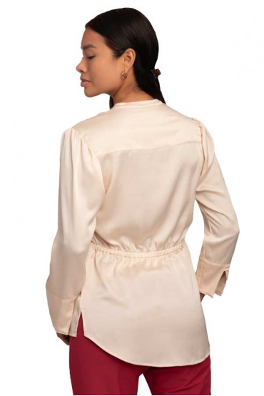 Blusa de Maternidad y Lactancia Iris Beige
