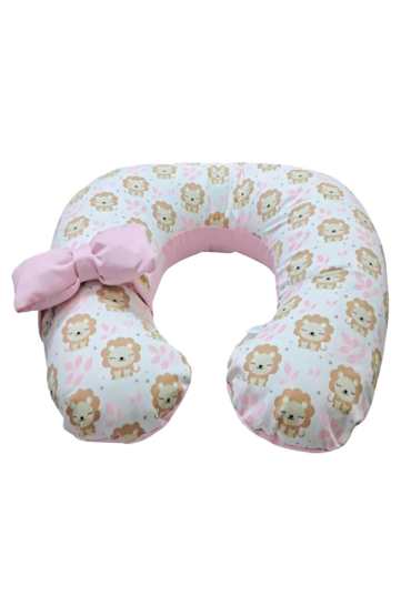 Almohada de Lactancia 5 en 1 Maternelle Rosado Leon