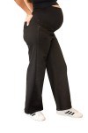Jeans de Maternidad Palazzo Denim negro