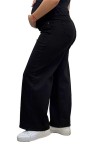 Jeans de Maternidad Palazzo Denim negro