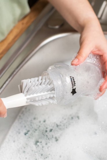 Escobilla para Biberones y Tetinas Blanco - Tommee Tippee