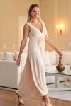 Vestido Baby Shower Diana Beige