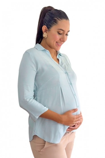 Blusa de Maternidad y Lactancia Donatella Celeste