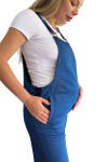 Overol de Maternidad Denim Palazzo