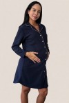 Camisón maternal y postparto Polar Azul Marino