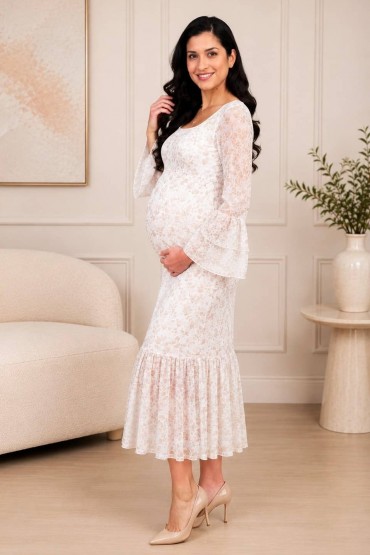 Vestido Revelacion Nizan Perla Beige