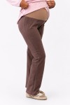 Pantalón de Embarazo Boca Ancha Jecy marron Invierno