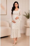 Vestido Revelacion Nizan Perla Beige