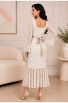 Vestido Revelacion Nizan Perla Beige