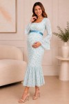 Vestido Revelacion Nizan Perla Celeste
