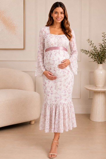 Vestido Revelacion Nizan Perla Rosa