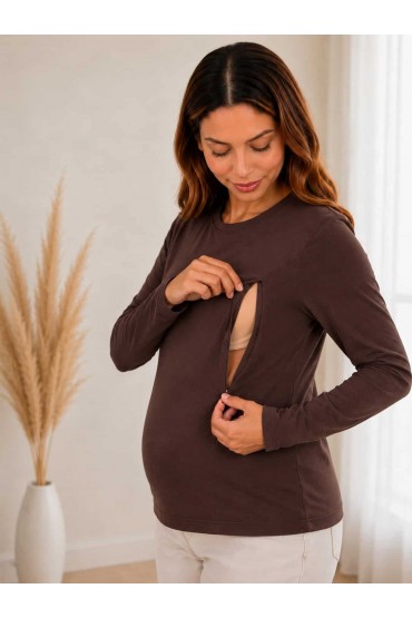 Polera Maternidad y Lactancia Romina Maron