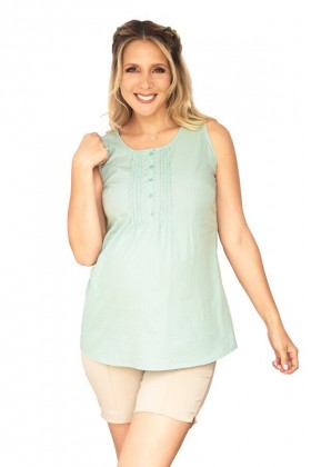 Blusa de Maternidad y lactancia Eda Rombos