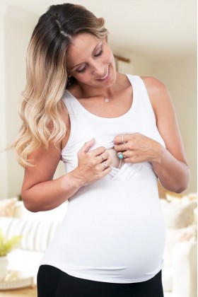 Polo de Maternidad y Lactacia Carmen SM Blanco