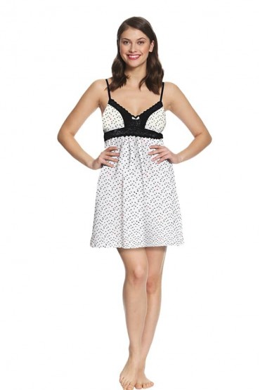 Camisón Lactancia Algodón Pima Eva Gotitas