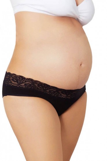 Calzón de Maternidad y Postparto Bella Negro
