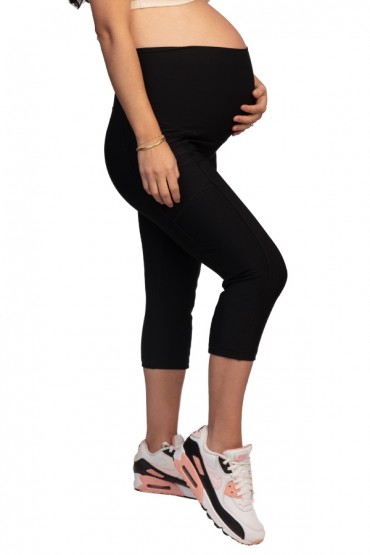 Pantalón Deportivo Capri para embarazo B Up Sport Negro