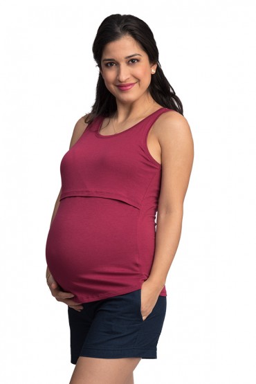 Short de de Embarazo Lourdes Azul Marino