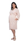 Bata Algodón Pima Madeline Rosa