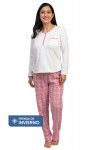Pijama para Mujer Nat Cuadros Rosa