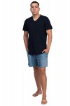 Pijama hombre Short Diamantes Azul - B Up Him