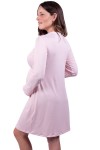 Camisón Maternal postparto Margarita Rosa Piel de Durazno