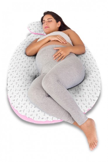 Almohadon Multifuncional Zorritos Rosa Monchitos