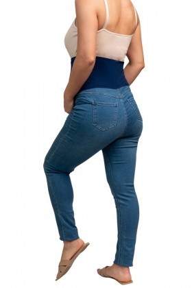 Jeans de embarazo Denim color Claro