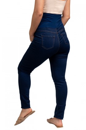 Jeans de Maternidad Denim color Oscuro
