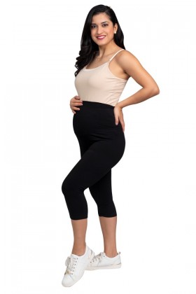 Capri de Maternidad Lorena negro