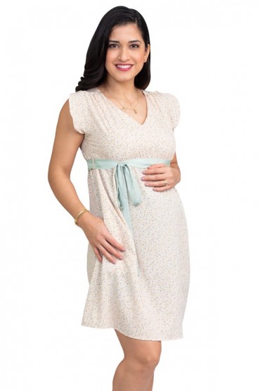 Vestido de Maternidad Karina Melón Flores
