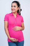 Polo de Maternidad y Lactancia MC Kenia Fucsia