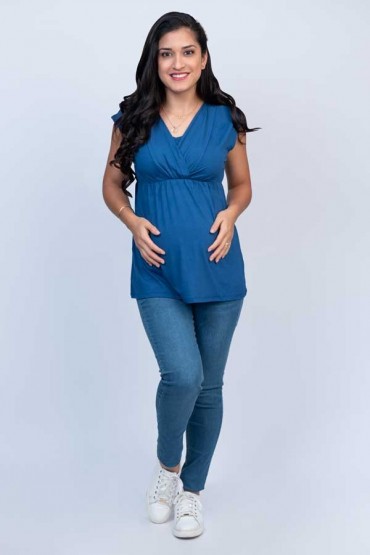 Polo de Lactancia MC Sophie Azul Karen