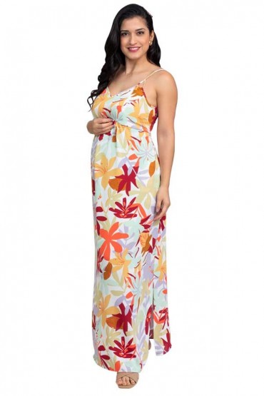 Vestido Pre y Post Parto Lucette Estampado