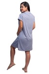 Camisero de Maternidad y Lactancia Paige Lila Corto