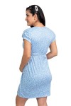 Vestido de Maternidad y Lactancia Divine Celeste Flores