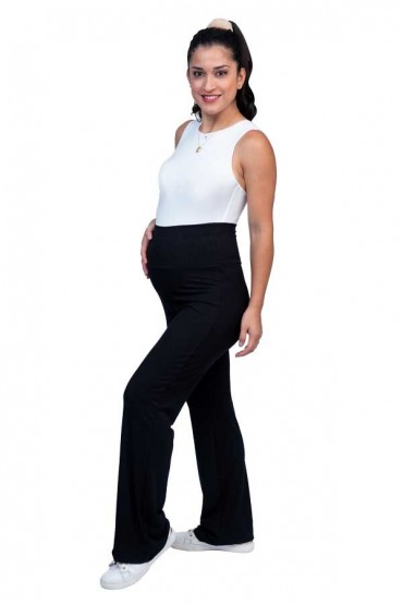 Pantalón Yoga Materno Relax Negro