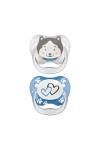 Chupones PreVent 6 a 18 meses Perrito & Corazones Dr Brown's