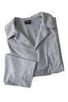 Pijama Hombre Camisero Manga Larga Pantalón Heather Gris - B UP HIM