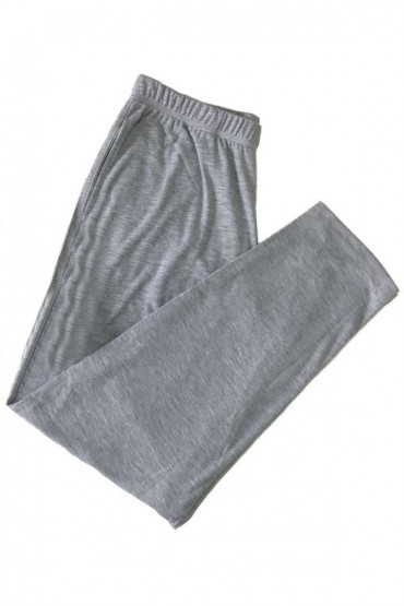 Pijama Hombre Camisero Manga Larga Pantalón Heather Gris - B UP HIM
